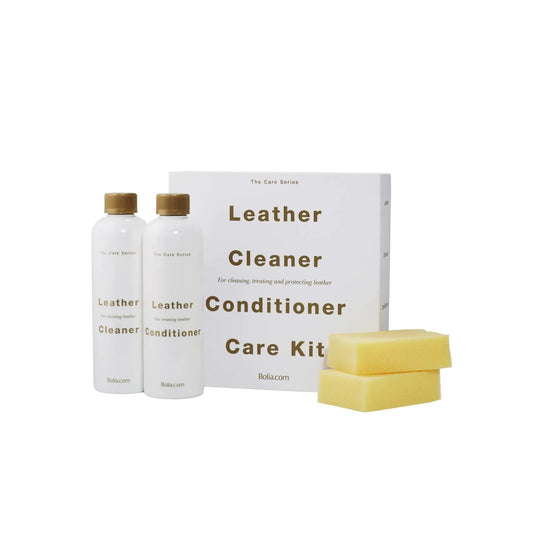 Leather Care Kit – Cleaner & Conditioner Set