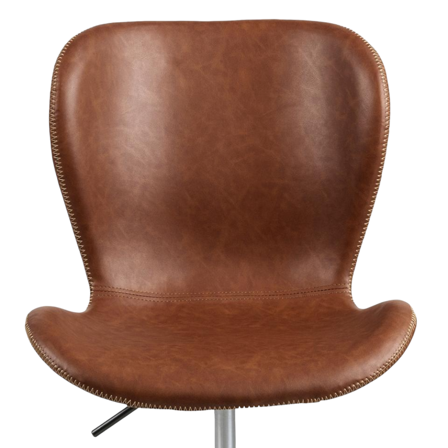 Batilda Desk Chair - Brown Leather