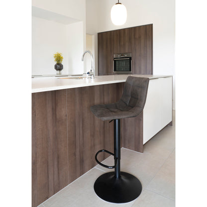 Silla de bar Middelfart - Gris