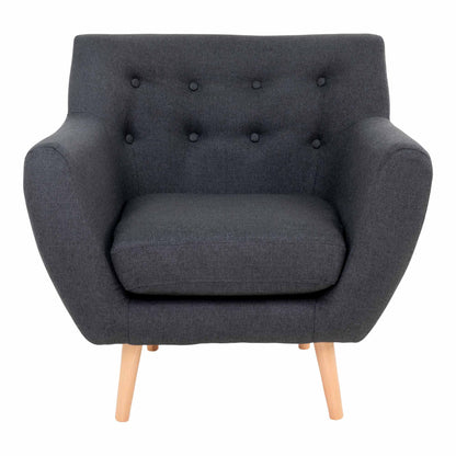 Monte Armchair - Dark Grey - 15% OFF