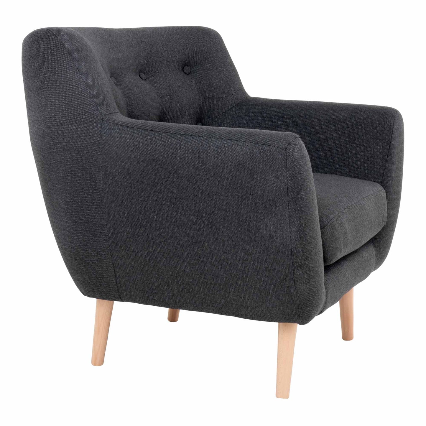 Monte Armchair - Dark Grey - 15% OFF