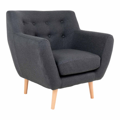 Monte Armchair - Dark Grey - 15% OFF