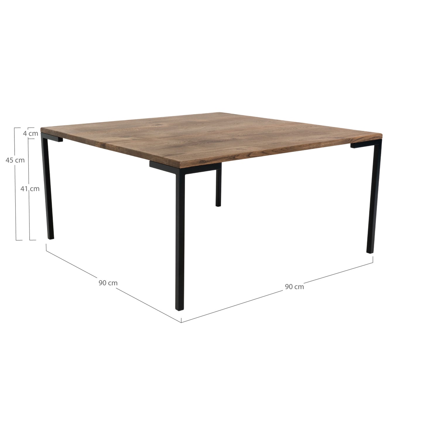 Lugano Coffee Table - Smoked Oiled Oak