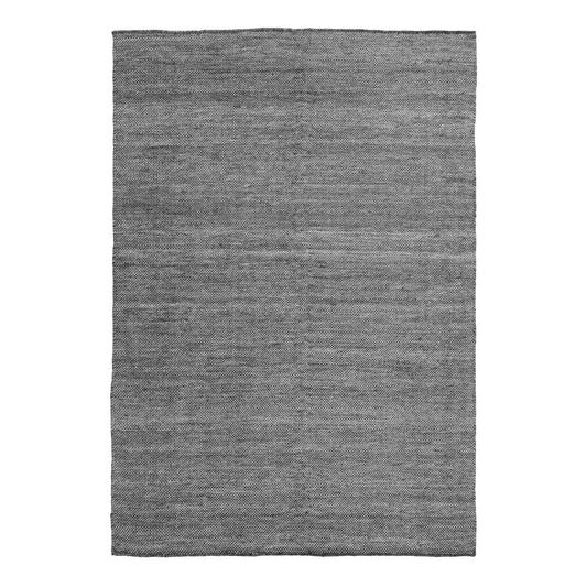 Utah Rug - Rug. handwoven. graphite grey. 200x300 cm